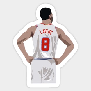 Zach LaVine Back-To Sticker